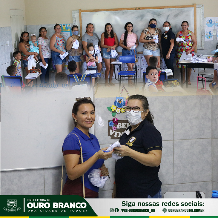 Prefeitura de Ouro Branco entrega fardamento para todos os alunos