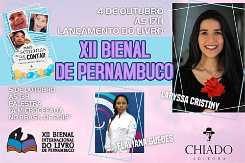 Escritora patoense Laryssa Cristiny participa da XII Bienal do Livro em Pernambuco, nesta sexta (4)