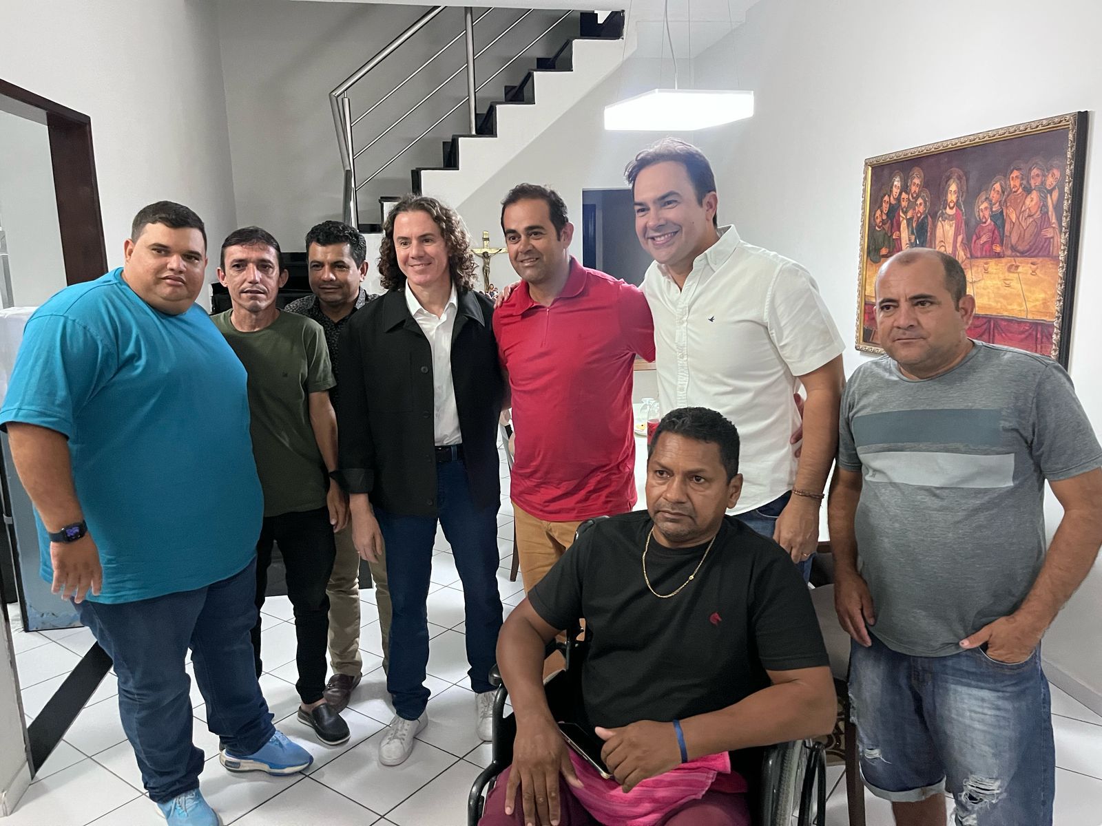 Veneziano é recebido por lideranças e participa da Festa do Padroeiro São José, em São José do Sabugi