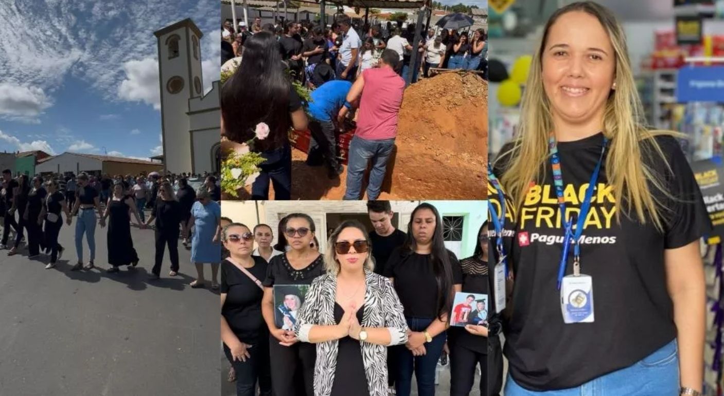 Familiares e amigos sepultamento Farmacêutica assassinada em Patos e pedem justiça; veja vídeo 