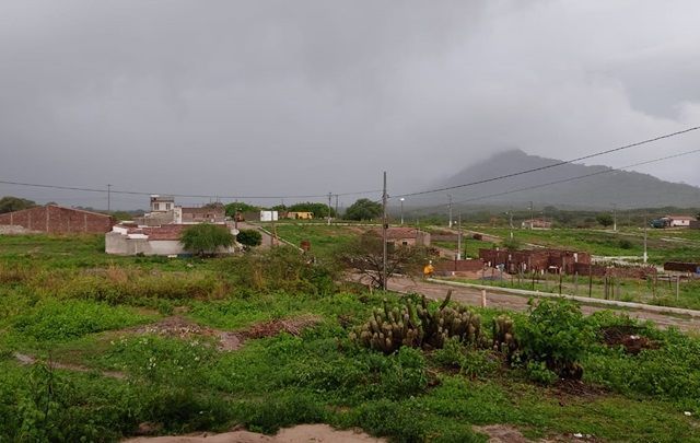 Chove 85 mm na zona rural  de Santa Terezinha na noite nesta terça (23) 