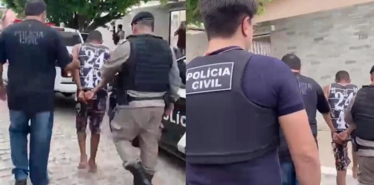 Preso suspeito de tentativa de homicídio contra quatro pessoas em Santa Luzia. Vídeo