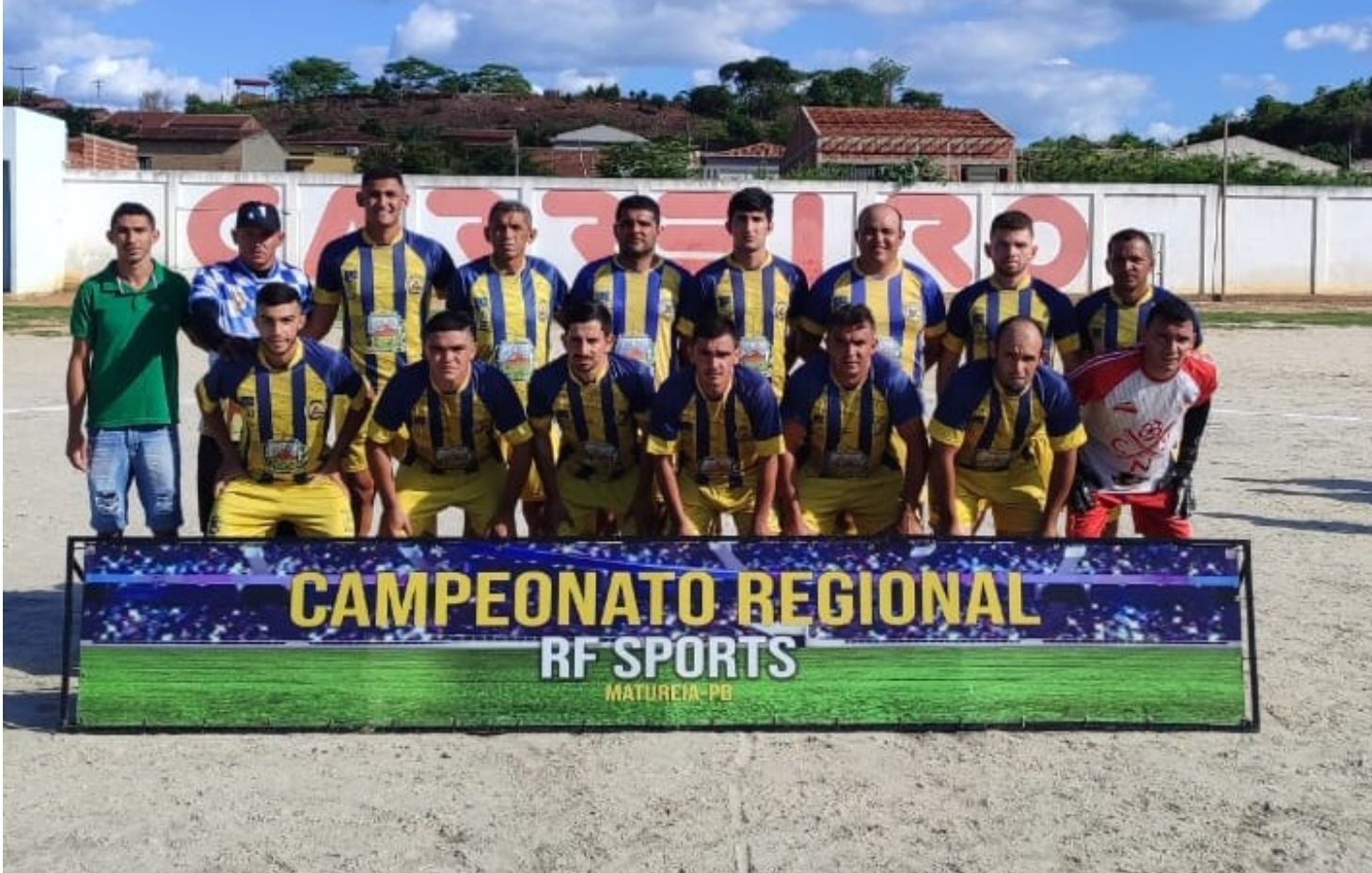 Seleção de Santa Terezinha estreia com vitória no Campeonato Regional RF Sports, em Matureia