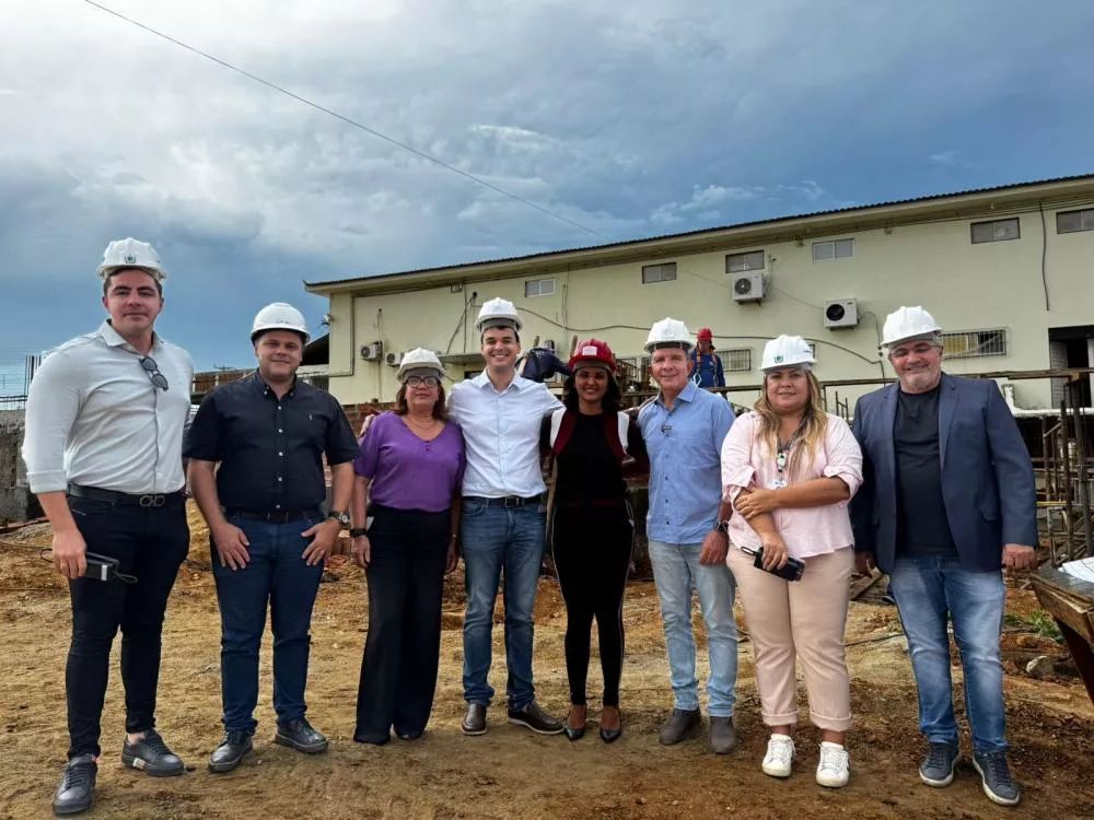 Ari Reis, Secretário de Saúde da Paraíba, visita Patos para fiscalizar avanços em obras da saúde