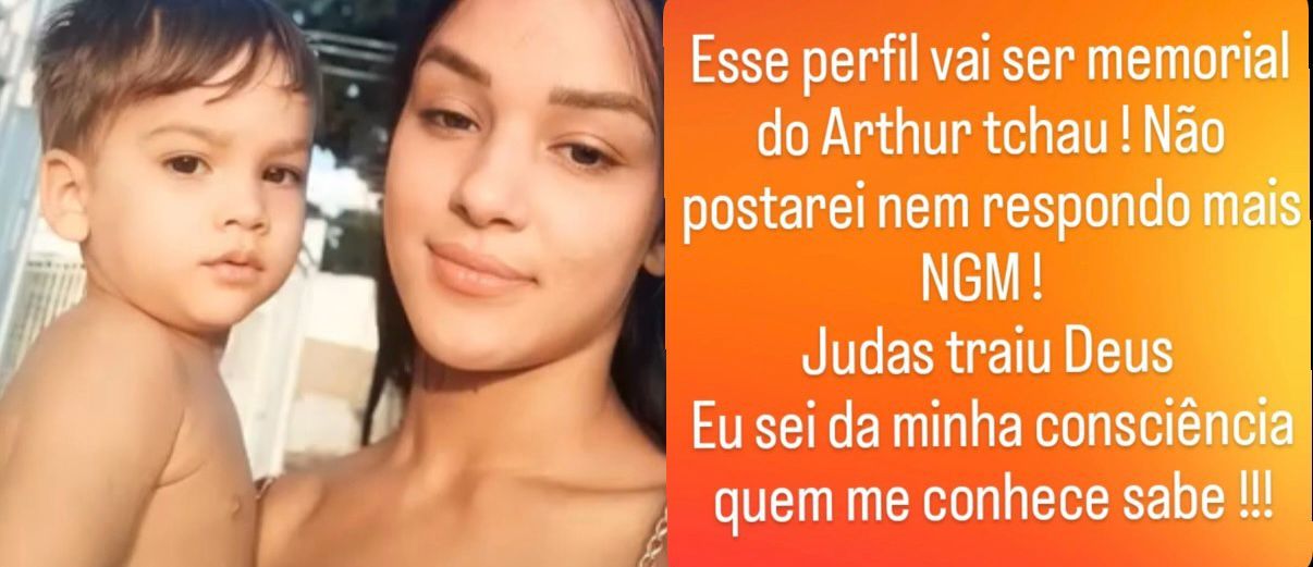 Mãe de Arthur, Giovanna, transforma Instagram em memorial para o filho e diz que não responderá mais mensagens; veja