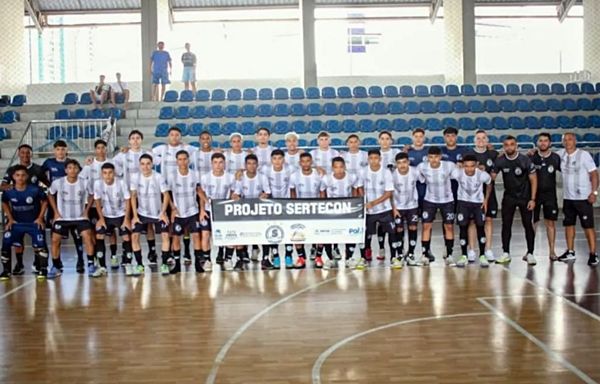 Projeto Sertecon é campeão invicto da Taça Paraíba de Futsal nas categorias Sub-16 e Sub-20