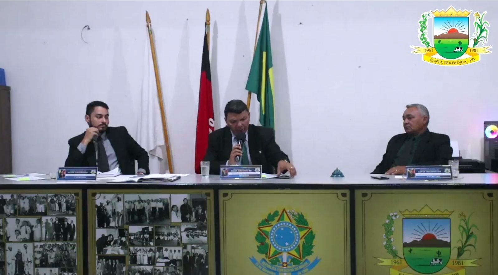 Vereadores de Santa Terezinha aprovam projetos e discutem melhorias para o município em Sessão da Câmara; veja vídeo 