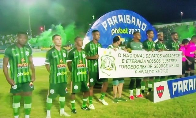 Nacional de Patos vence de virada prá cima do CSP no José Cavalcanti