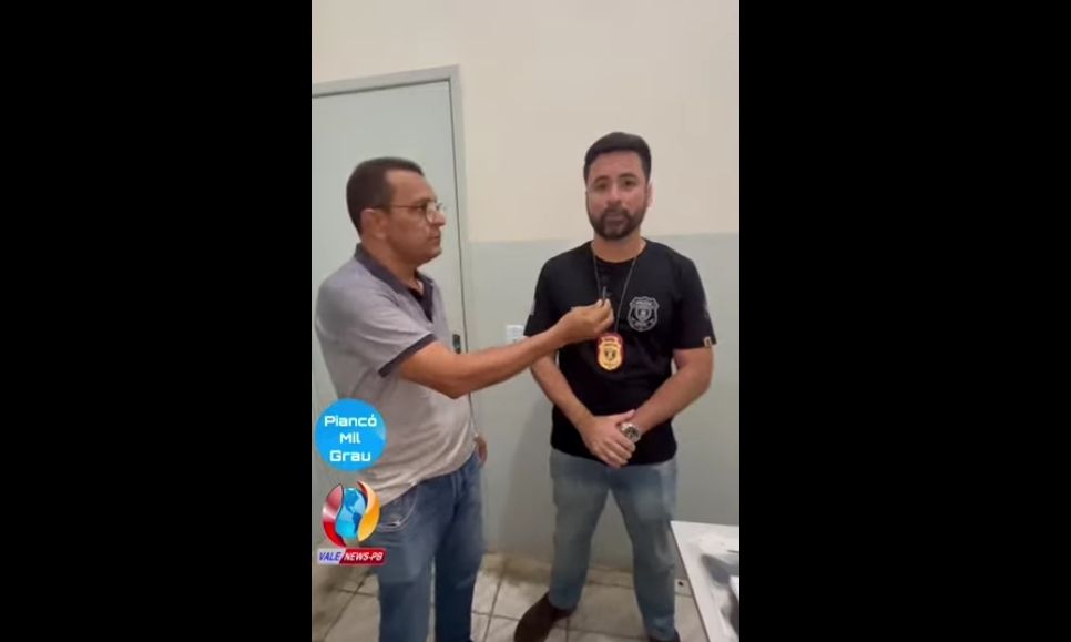 Vídeo! Delegado Marcelo Freitas assume Delegacia de Piancó e espera trabalhar em parceria com a população