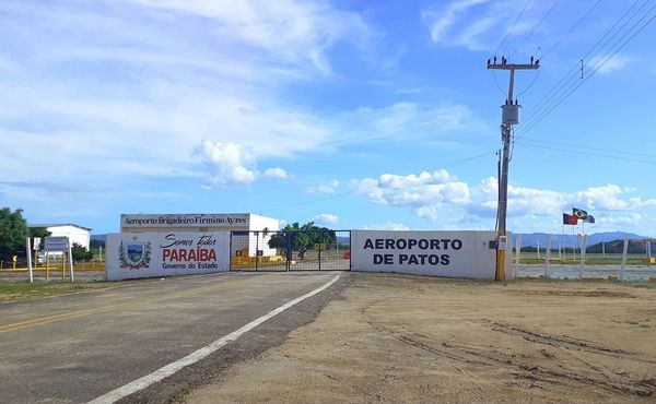 Governo assina ordem de serviço para obra no Aeroporto de Patos; serviços devem terminar em 480 dias