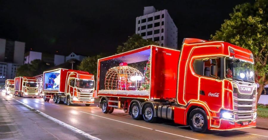 Caravana de Natal da Coca-Cola chega a Patos-PB no dia 15 de novembro para iluminar as celebrações de fim de ano