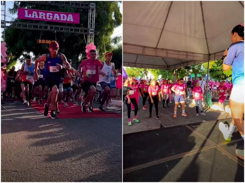 Hígia Lucena, coordenadora do grupo “Amigas Viva a Vida”, agradece sucesso da 5ª Corrida e Caminhada pela Vida