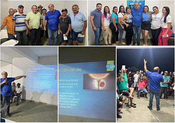 Dr. Eliseu ministra palestra no Novembro Azul em Santa Terezinha e reforça cuidados com saúde do homem