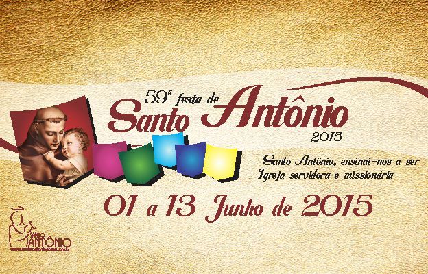 Programação Festa de Santo Antonio 2015