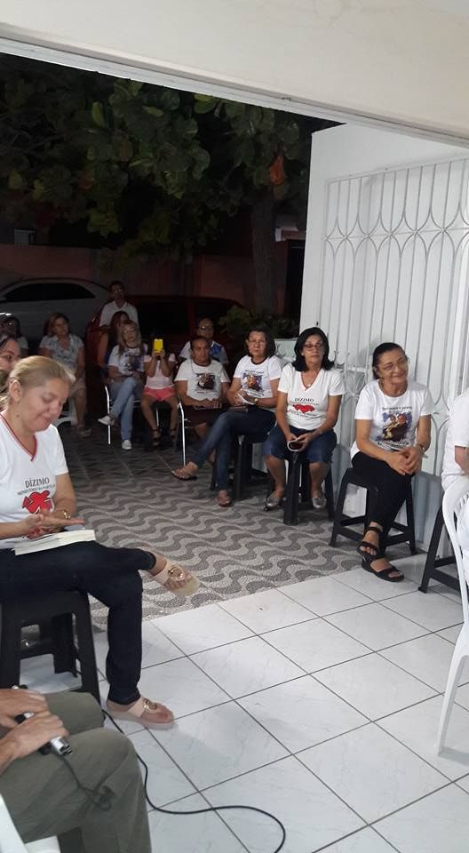 O Setor Santo Antonio reuniu  dezenas de pessoas para refletir sobre a consciência dizimal