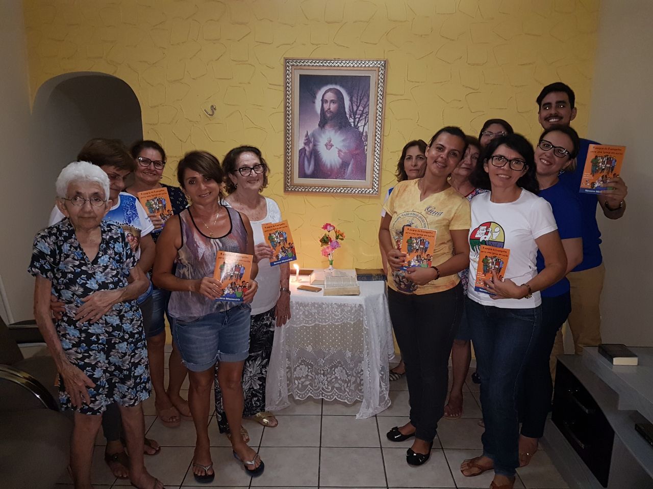 O Setor Missionário Santo Antonio deu inicio a Semana Missionária, neste dia 23 de Outubro