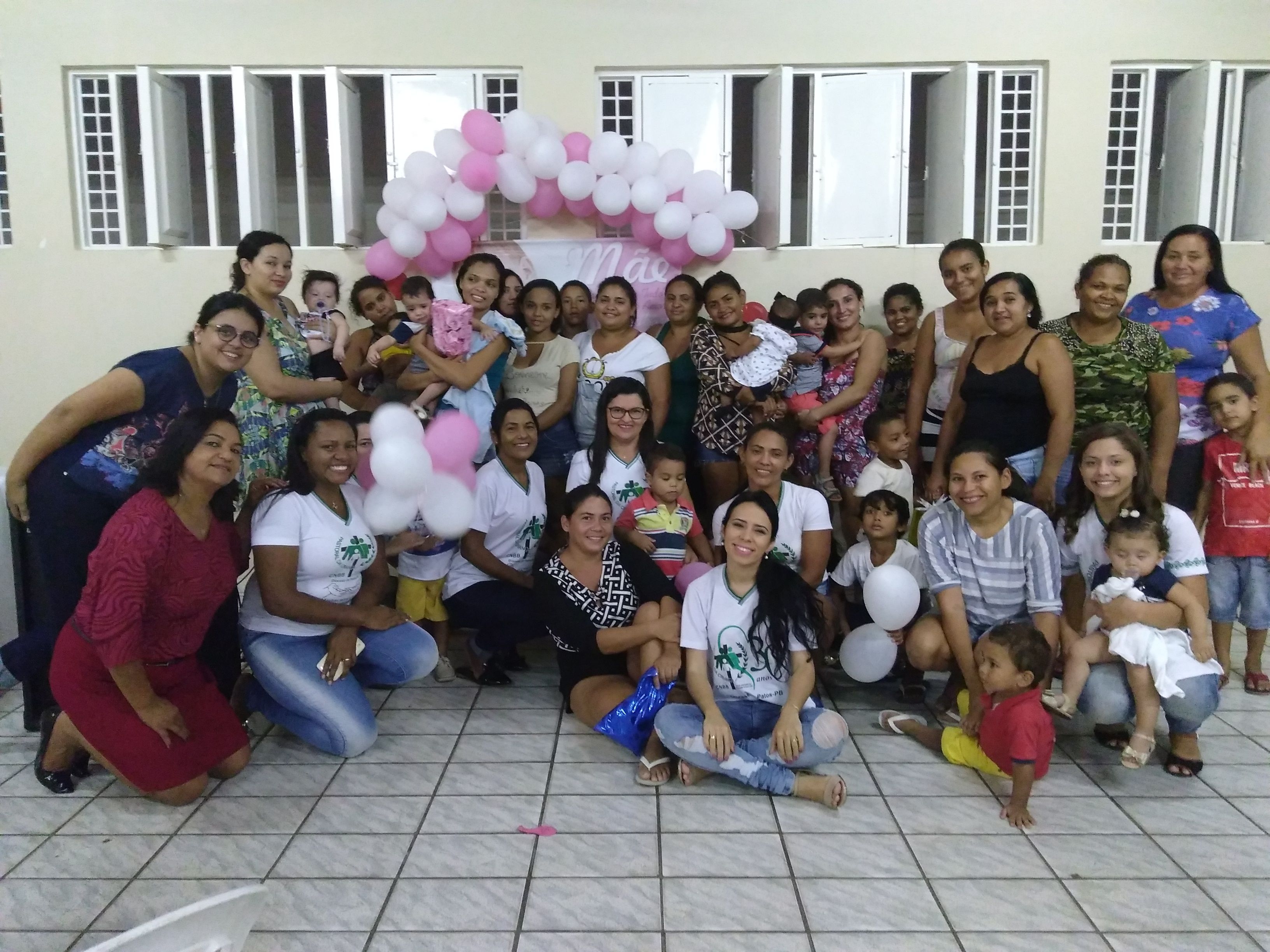 Pastoral da Criança comemora dia das Mães na Comunidade de N Sra Aparecida