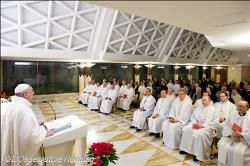 Missa em Santa Marta não é uma etapa turística; mas viver o mistério da presença de Deus