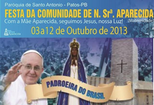 Tudo Pronto para a 21ª Festa de Nossa Senhora Aparecida.