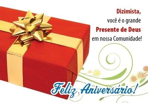 Aniversariantes Dizimistas de 15 a 21 de Junho de 2015