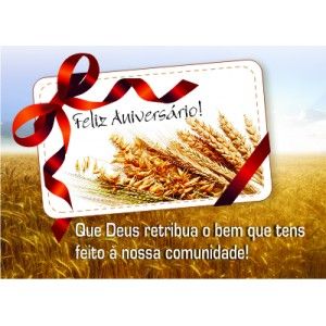 Aniversariantes Dizimista de 09 a 15 de Março