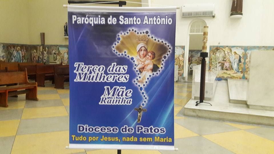 Participe do Terço das Mulheres na sua Comunidade