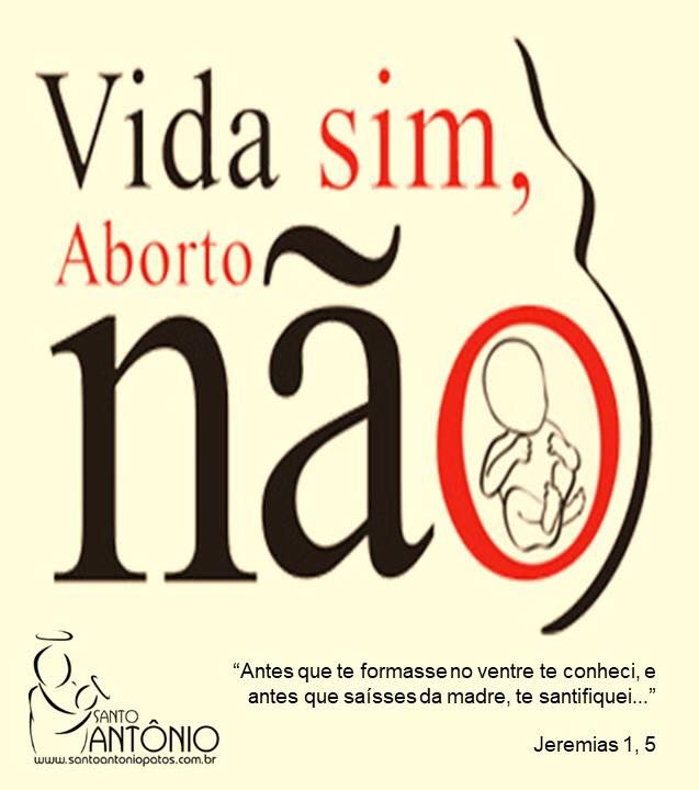 Defender à vida apesar de tudo! Não ao aborto!