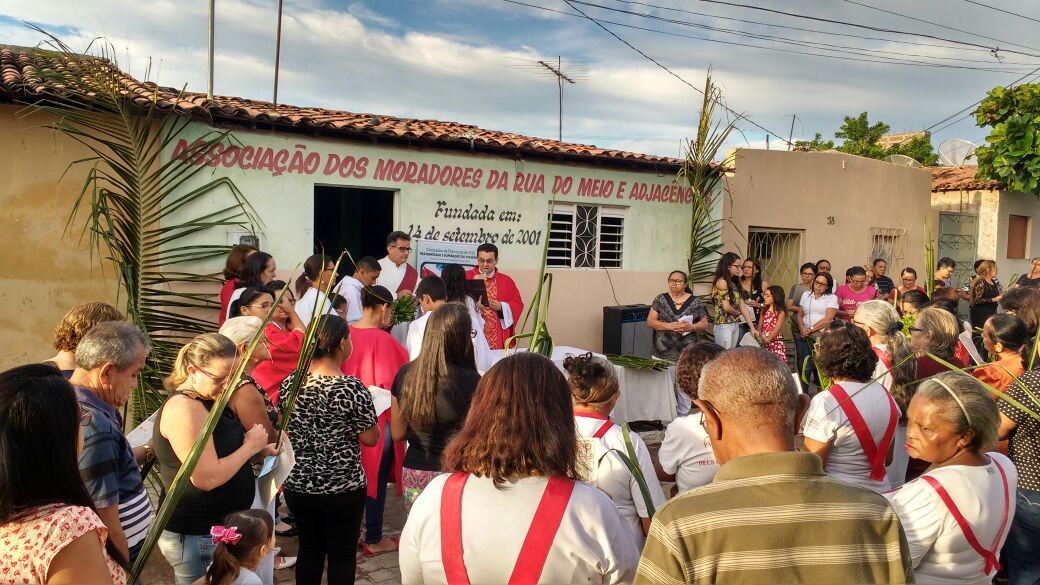 Domingo de Ramos na Comunidade de São José 