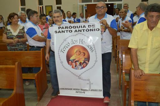 Terço dos Homens da Comunidade N. Senhora Aparecida comemora 12 anos de caminhada