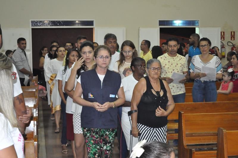 Comunidade de São Francisco Celebra a Missa da Ceia do Senhor