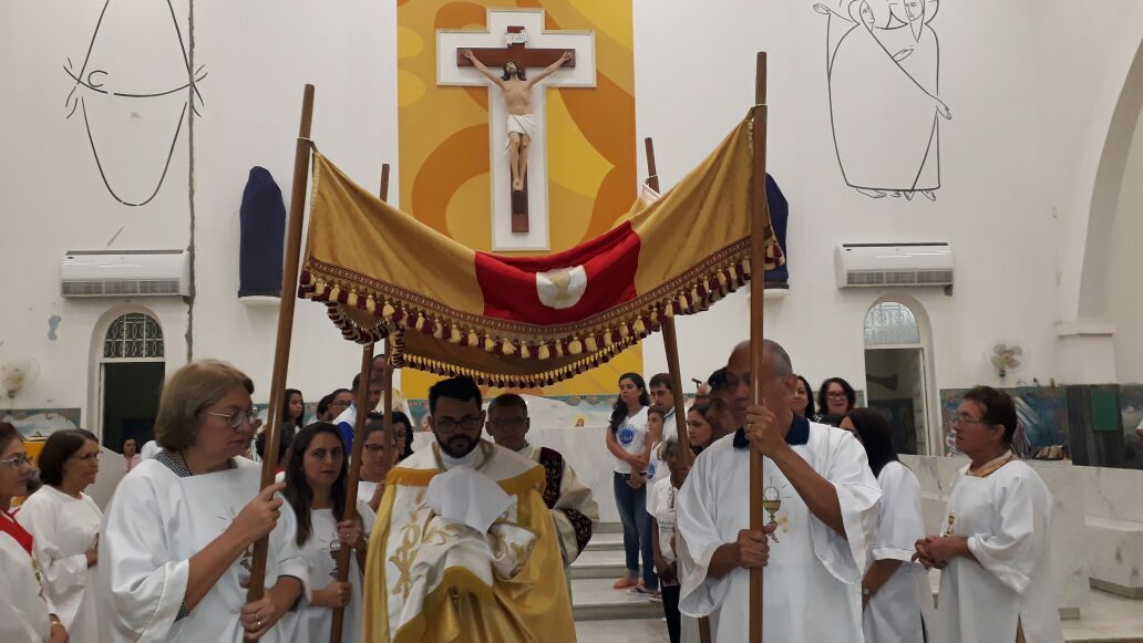 Solenidade da Santa Ceia do Senhor na Igreja de Santo Anônio