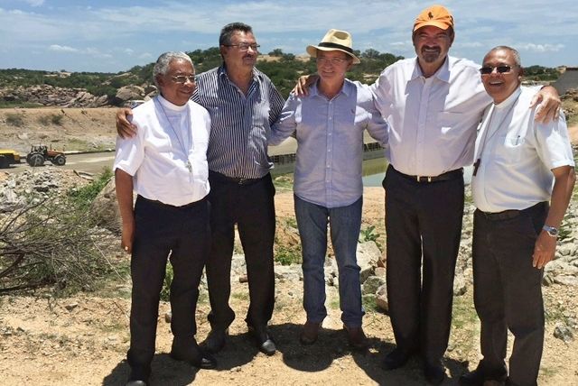 Caravana da CNBB NE já começou a percorrer as obras do projeto de Integração do Rio São Francisco