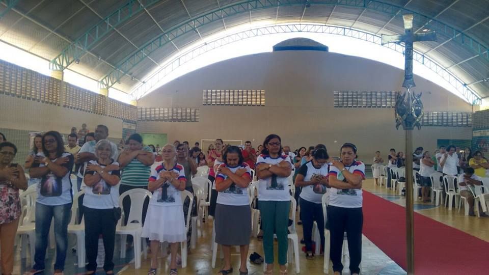 Paroquianos de Santo Antônio na Festa da Misericórdia 2015 