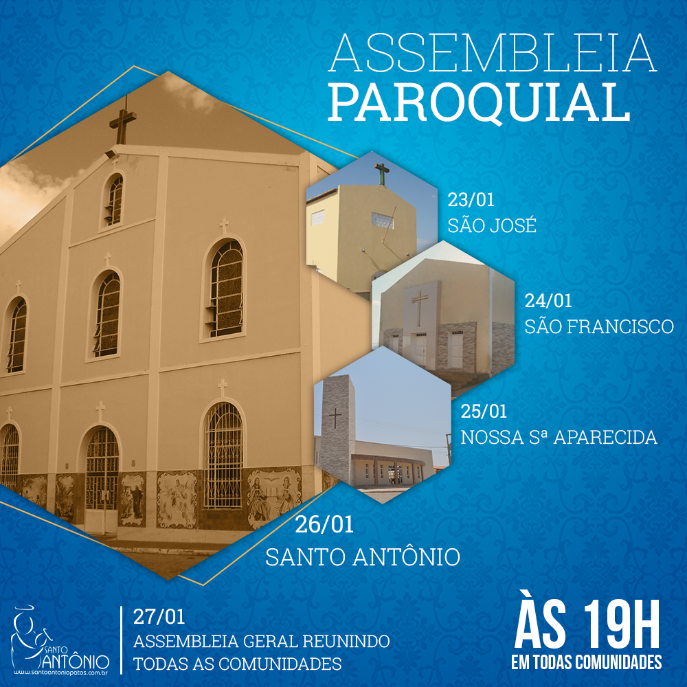 Assembleia Pastoral Paroquial - Participe na sua Comunidade