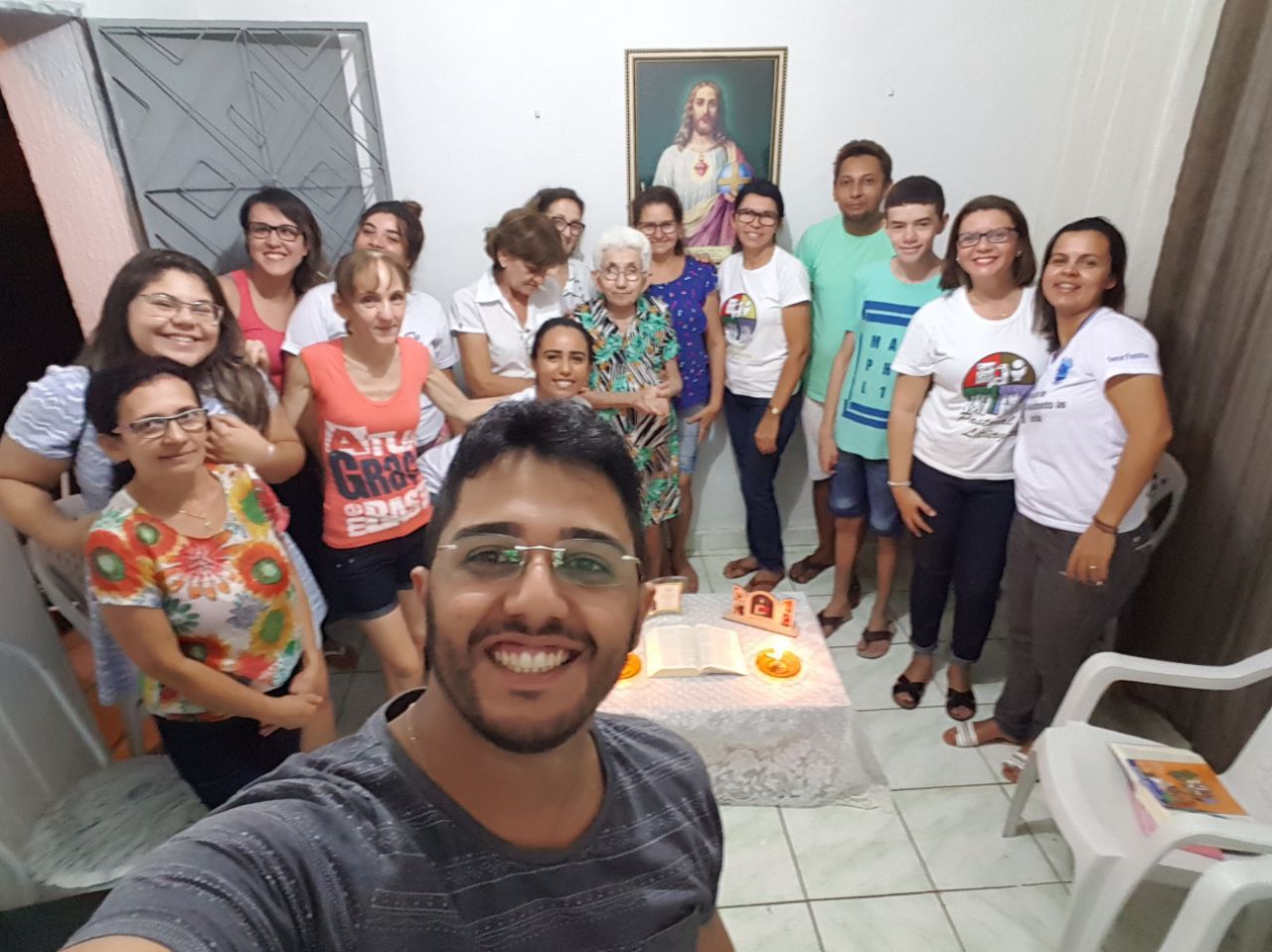 2a noite dos círculos bíblicos da Semana Missionária, no Setor Santo Antonio